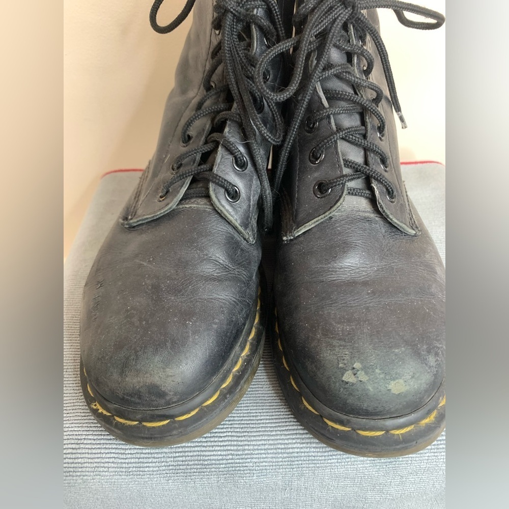 Doc Martens 1460 Pascal Black Boots 9 - Picture 8 of 9